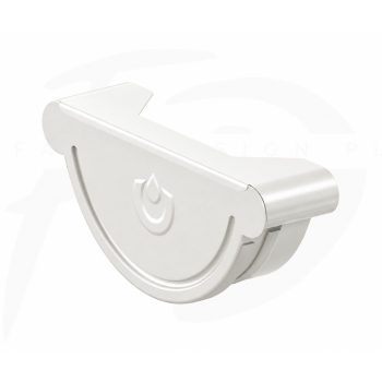 KROP STAL – Denko uniwersalne Ø 130 – biały RAL 9010